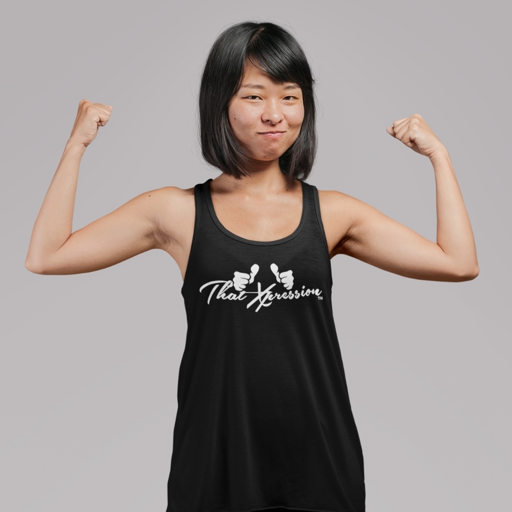 Thatxpression Branded Racerback Tank